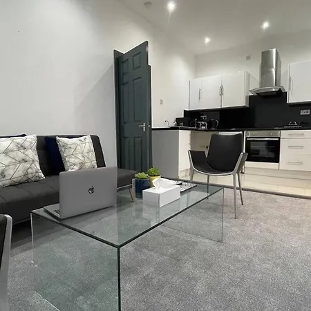 Suite 1- Luxury 1 Bed Apt- Leicester City- Free Parking Exterior foto