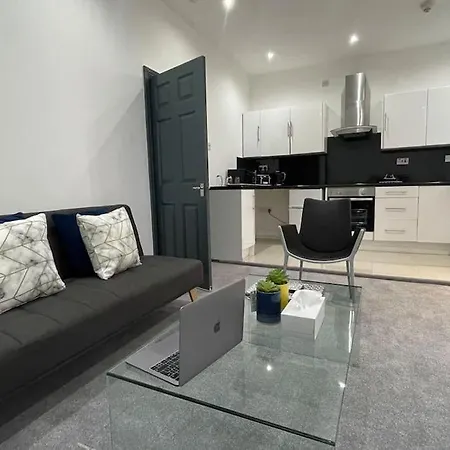 Suite 1- Luxury 1 Bed Apt- Leicester City- Free Parking Exterior foto